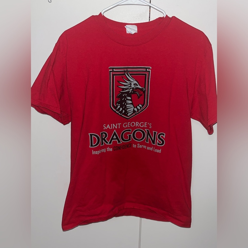 Red Saint George's Dragons T-Shirt